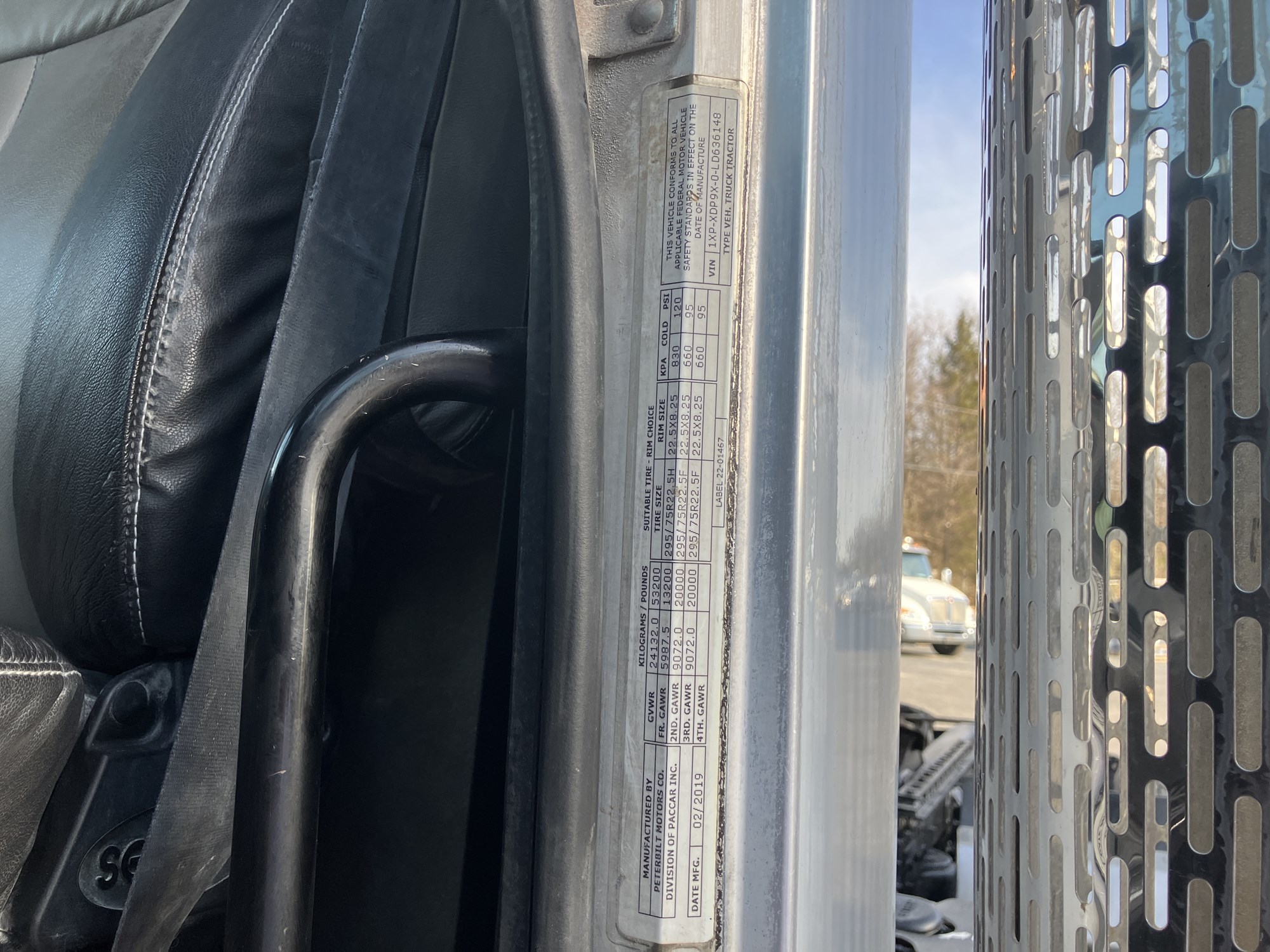 2020 Peterbilt 389 LD636148U-12 2020 Peterbilt 389 LD636148U-12