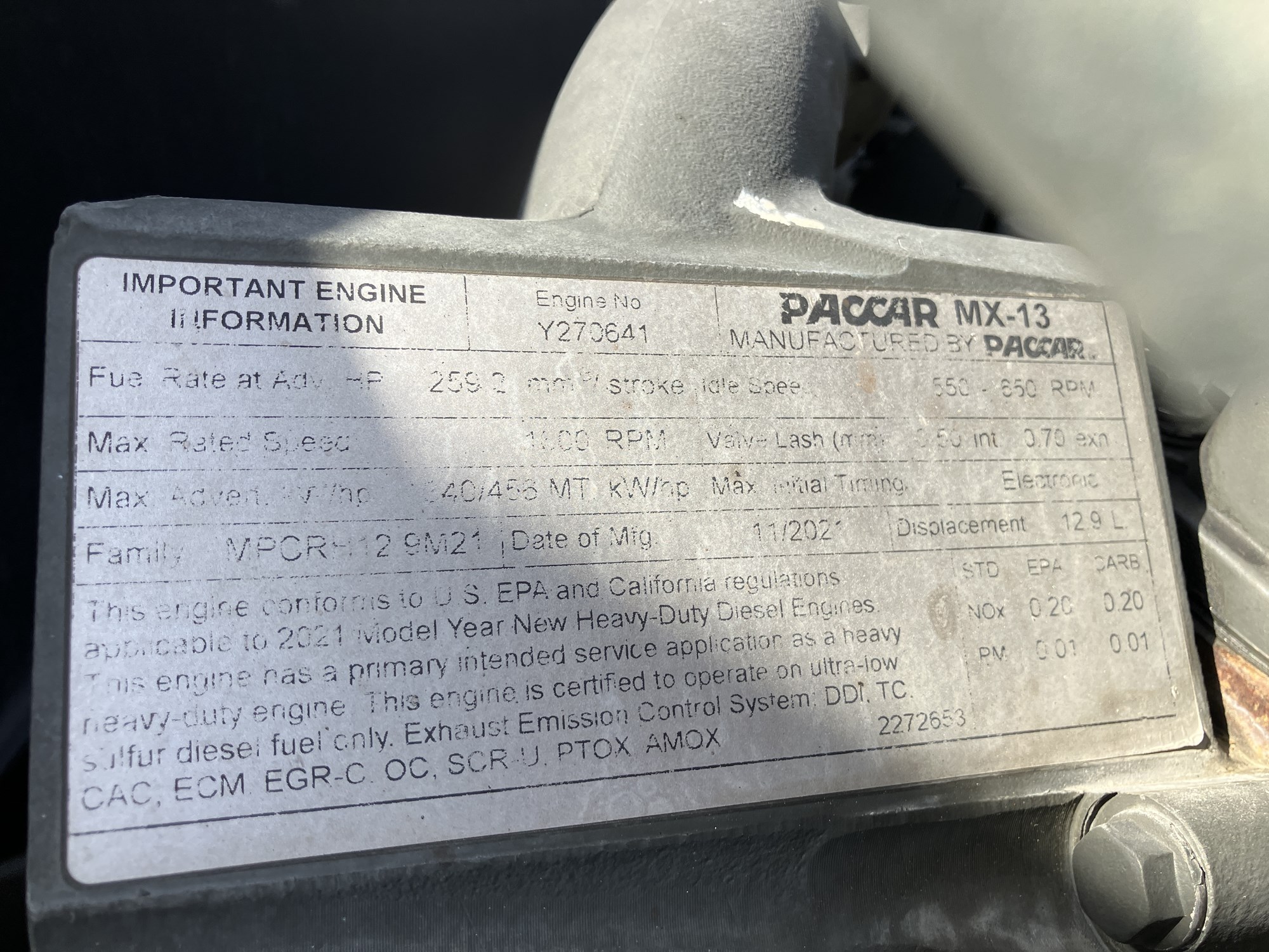 2022 Peterbilt 579 ND802288U-23 2022 Peterbilt 579 ND802288U-23