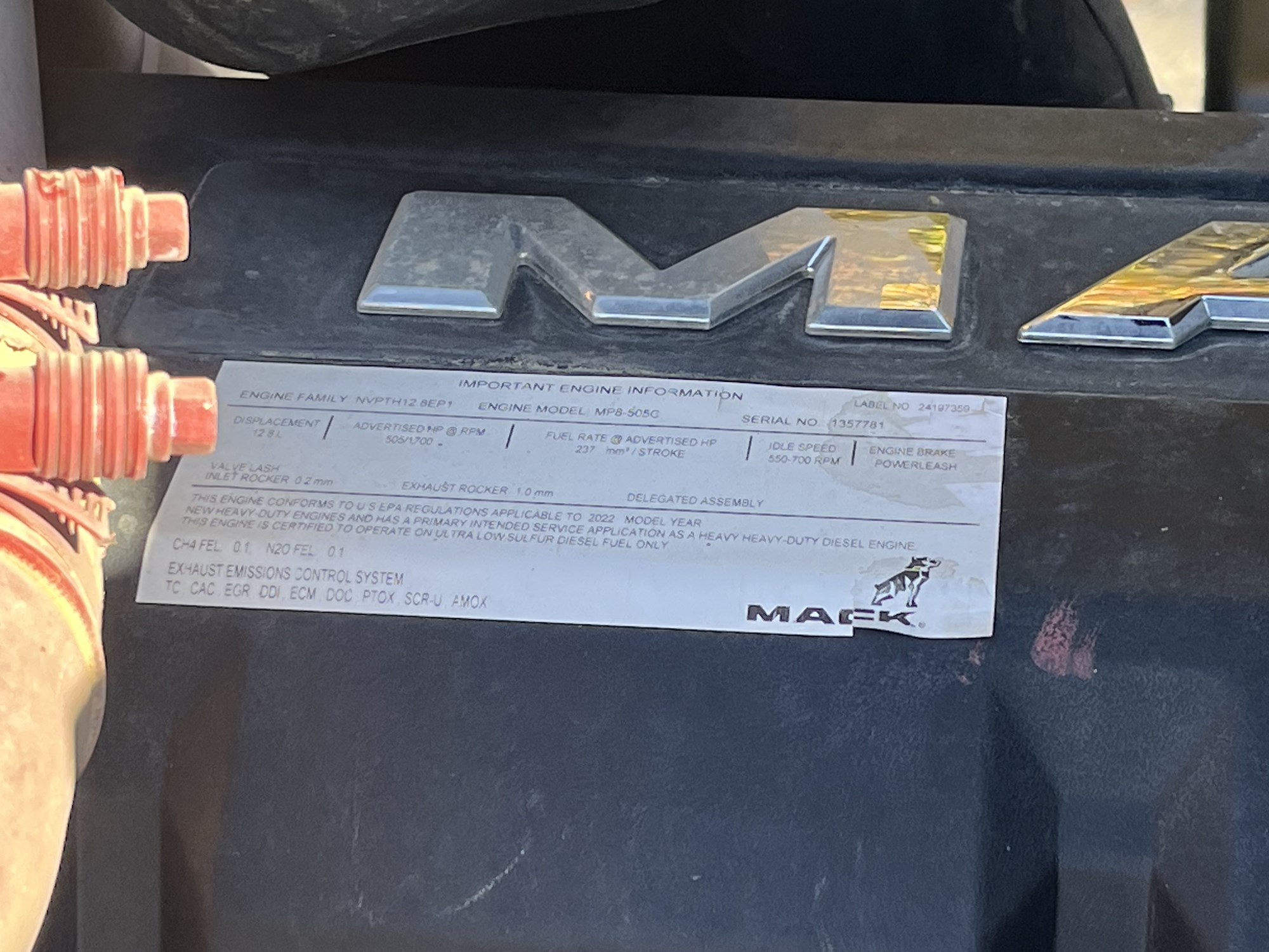 2023 Mack Granite PM032023U-29 2023 Mack Granite PM032023U-29