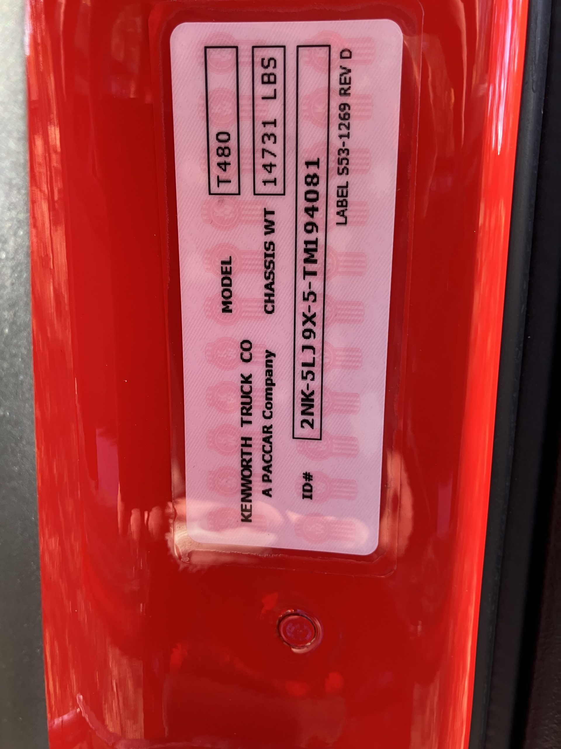 2026 Kenworth T480 TM194081-10 2026 Kenworth T480 TM194081-10