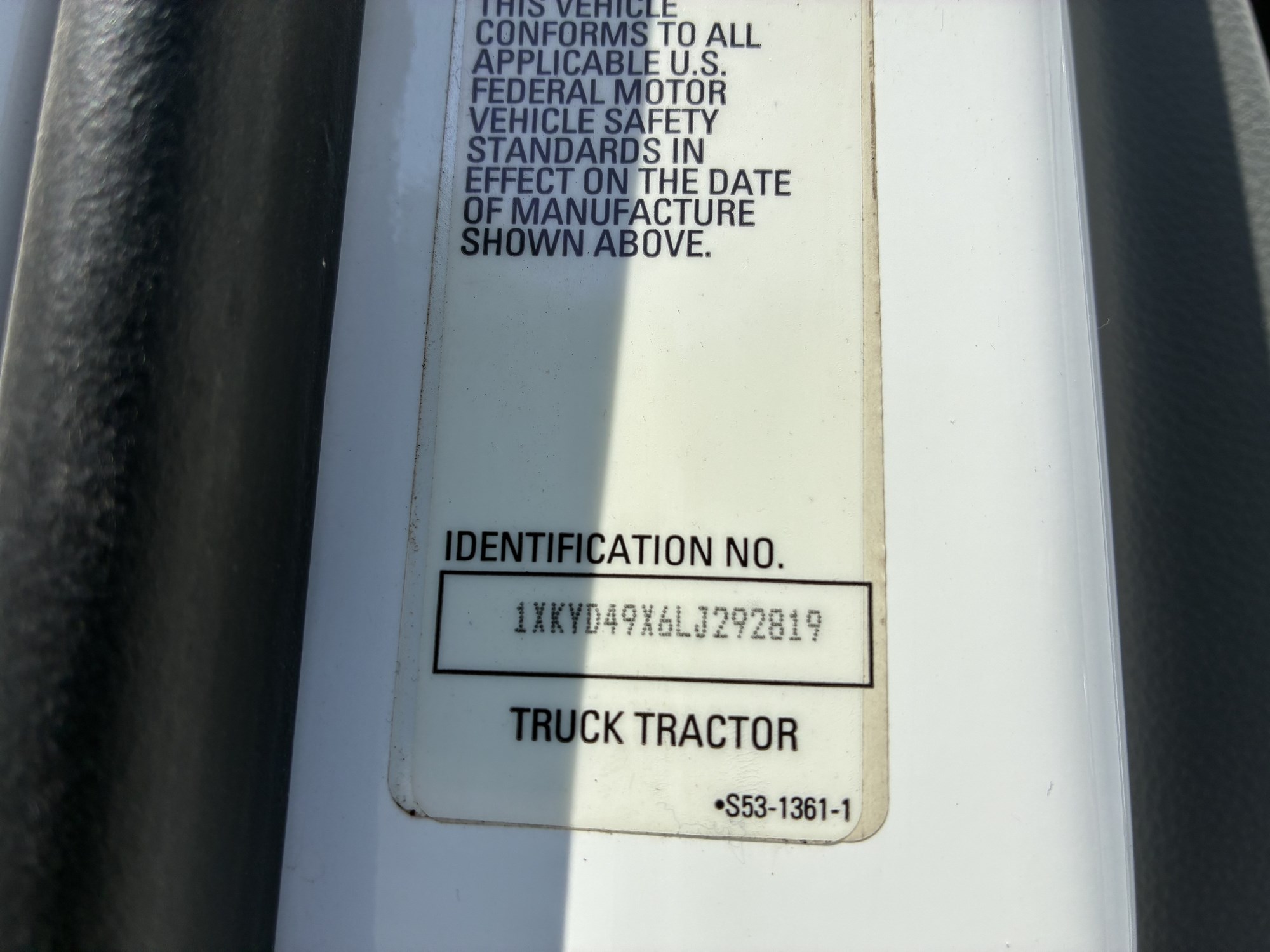 2020 Kenworth T680 LJ292819U-33 2020 Kenworth T680 LJ292819U-33