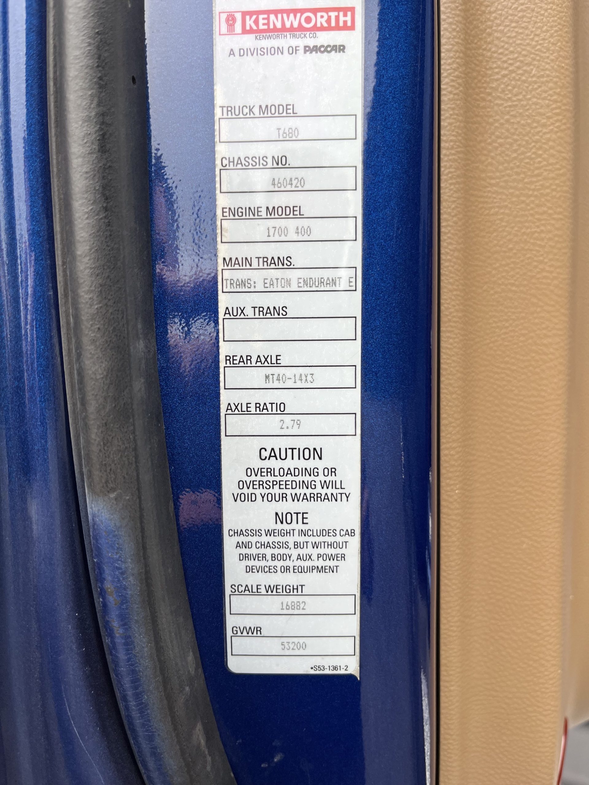 2021 Kenworth T680 MJ460420U-23 2021 Kenworth T680 MJ460420U-23