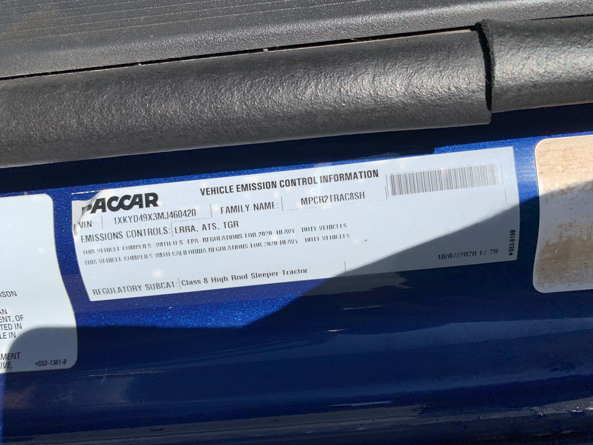 2021 Kenworth T680 MJ460420U-41 2021 Kenworth T680 MJ460420U-41