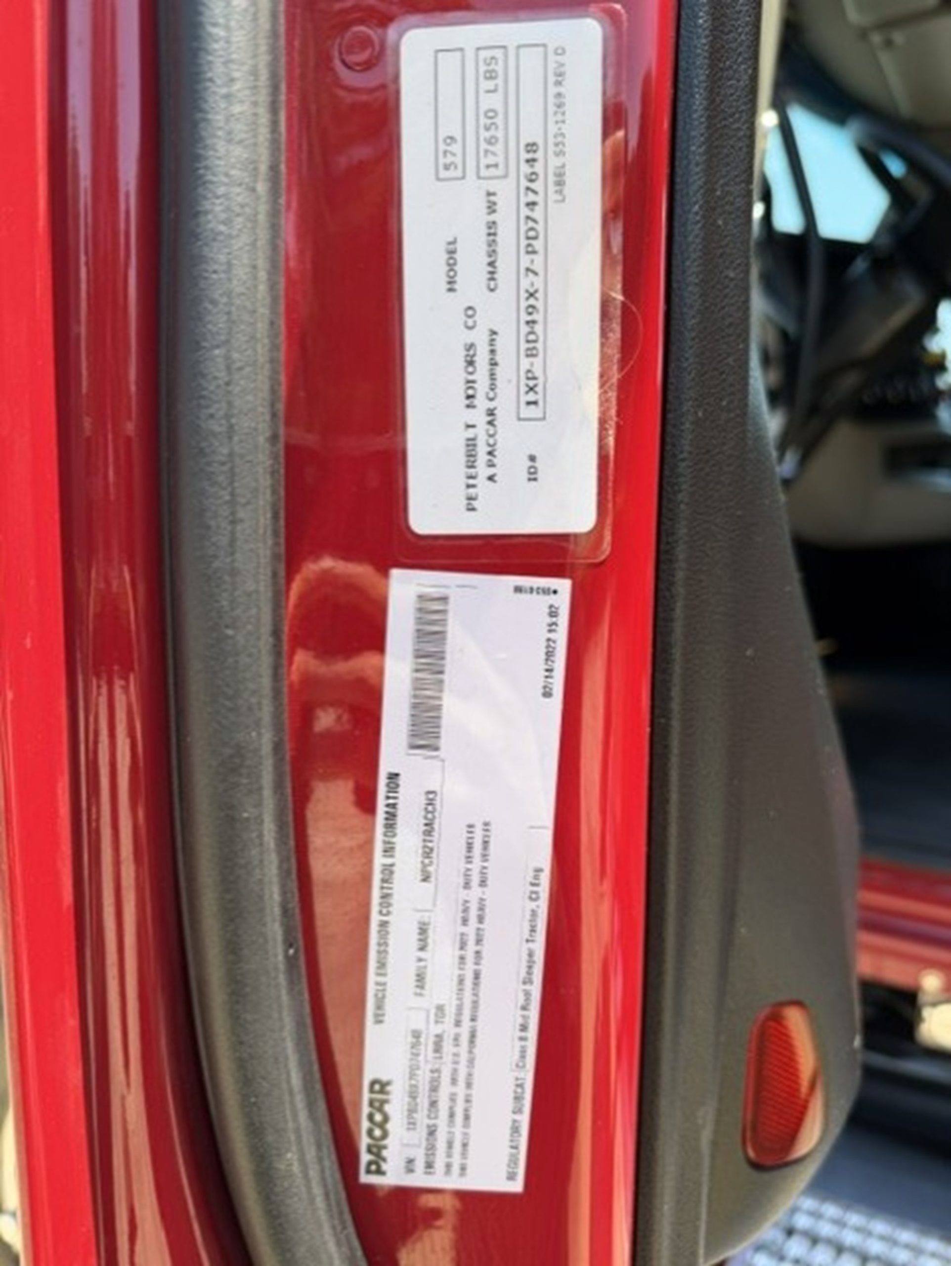 2023 Peterbilt 579 PD747648U-13 2023 Peterbilt 579 PD747648U-13