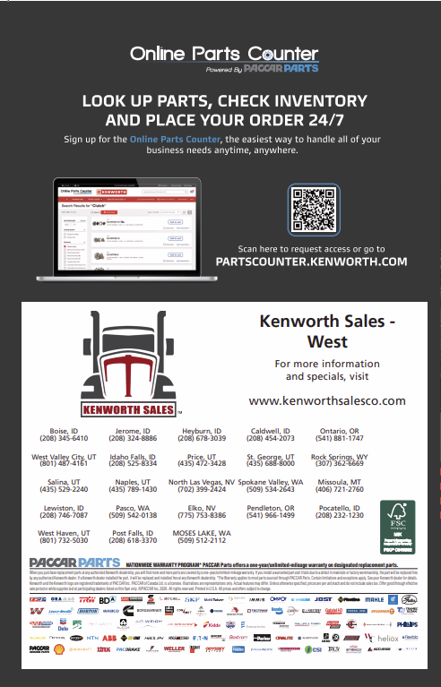 online parts counter