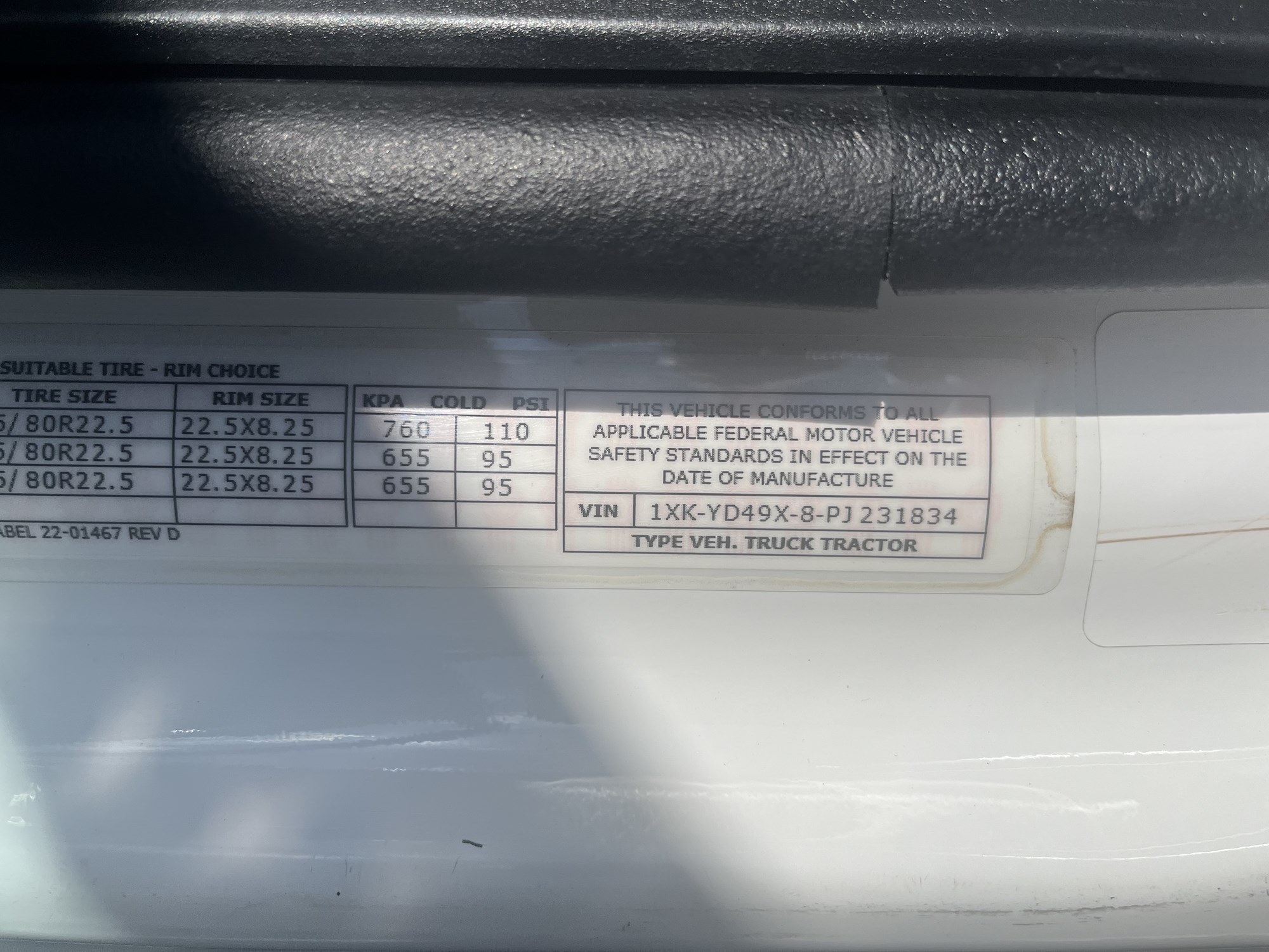 2023 Kenworth T680 Next Gen PJ231834C-07 2023 Kenworth T680 Next Gen PJ231834C-07