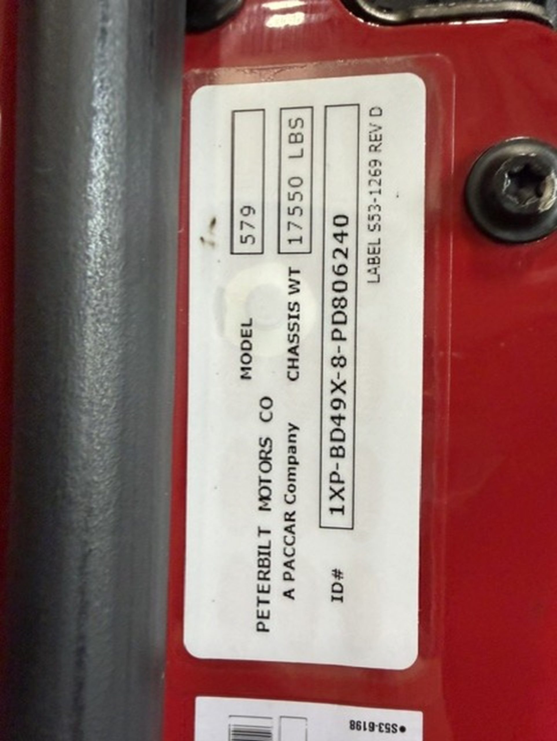 2023 Peterbilt 579 PD806240U-12 2023 Peterbilt 579 PD806240U-12