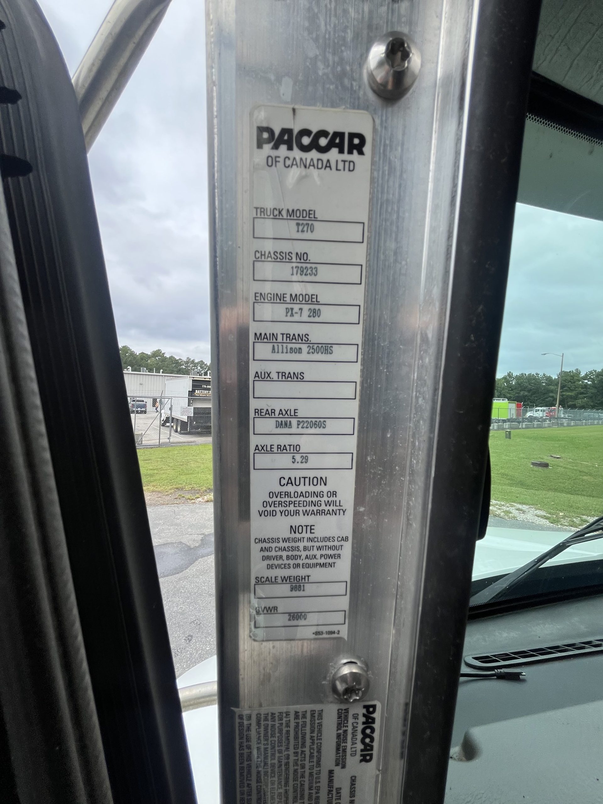 2018 Kenworth T270 JM179233U-16 2018 Kenworth T270 JM179233U-16